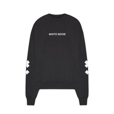 White Noise Chest Logo Sweatshirt