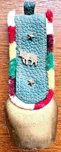 Vintage cow bell leather - vintage,