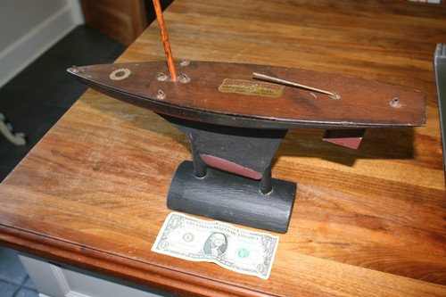 Pond boat antique sail - antique,