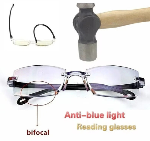 Reading glasses pair bifocal - glasses,