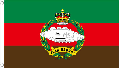 Royal tank regiment large flag - tank,
