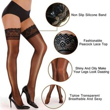 Womens Sexy Sheer Lace Top