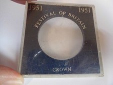 COIN HOLDER FESTIVAL OF BRITAIN PLASTIC