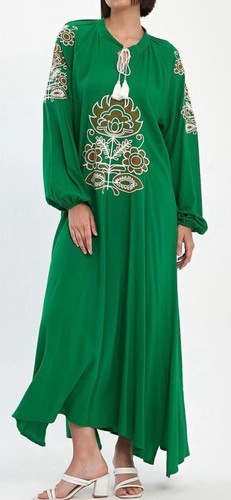 Embroidered dress boho - dress, hippie