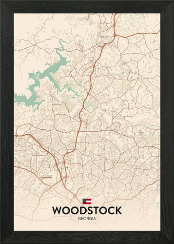 Woodstock framed wall - ga,