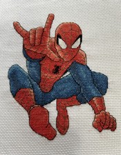 Spider Man Disney  Counted cross stitch kit 16 Count