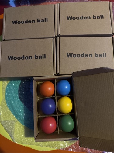 Boxes wooden rainbow - wooden,