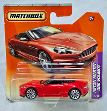 Matchbox Aston Martin DBS Volante - Red - 5/75 - New on Card