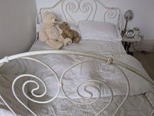 Small double French Iron fold flat bed