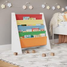 Kids Bookshelf 4 Tier Sling