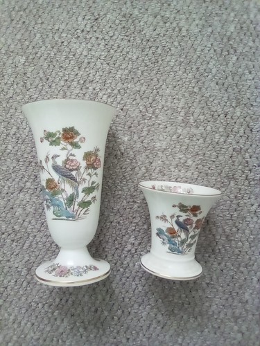 Wedgwood kutani crane - 2, vase
