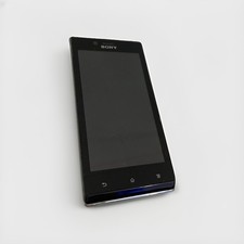 Sony Xperia J (ST-26i) Smartphone  - Android 4 ST26i 4GB Black