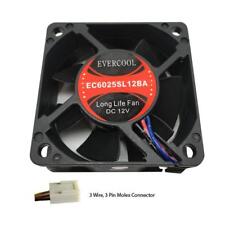 Evercool 60 x 25mm Dust and Water resistant 12v IP55 Fan