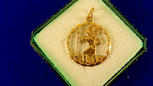 Open frame 9ct gold - open,