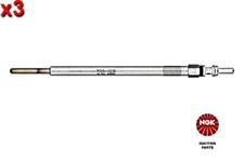 3x Glow Plug NGK Fits