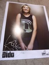 Thank You White Flag Here With Me Stan with Eminem DIDO hand signed photo