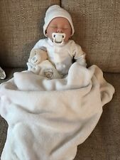 Saxon Reborn Doll Realistic Newborn Baby Doll 18 Inches 4lb Weight With Dummy