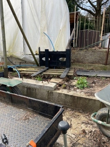 Pallet tines - pallet,