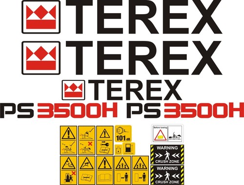 Terex ps3500h tonne - tonne, dumper