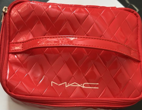 Mac red glossy vinyl cosmetic - vinyl,
