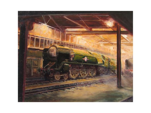 Nostalgic steam railway - nostalgic,