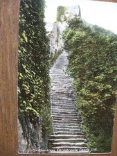 The keep Steps, Carisbrooke Castle, Newport, Isle of Wight - pre 1918