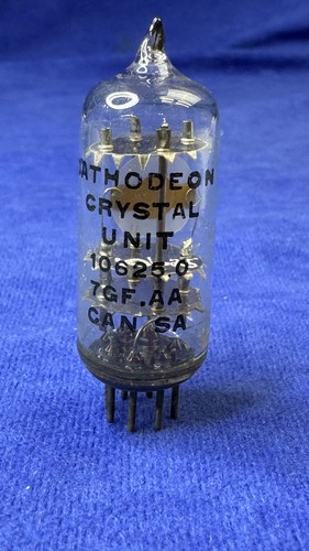 Cathodeon crystal unit - crystal,