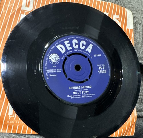 Billy fury because love - fury, /