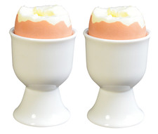 Egg Cups 2 Pack Porcelain