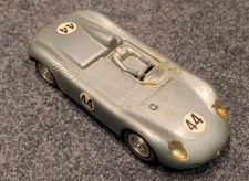 PORSCHE RS60 REVELL MODEL RACER 1/24 - VINTAGE SLOT CAR 1964 SILVER NO 44