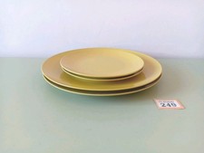 4x Vintage Melamine Plates