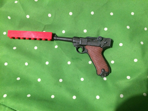 Vintage marx luger miniaure - vintage,