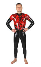 Men's balck red bicolored