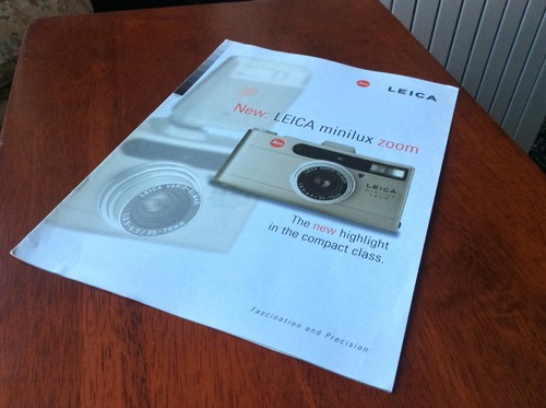 Original leica minilux - original,