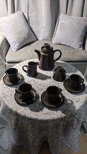 Japanese tea/coffee set Noritake Primastone Genuine Stoneware Made in JAPAN
