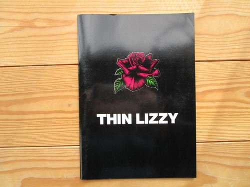 Thin lizzy tourbook japan - "thin, lizzy"