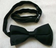 Bow Tie MENS Dickie Bowtie Adjustable Black by Matalan 