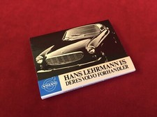 Vintage 1960’s Volvo P1800 Matchbook - Sealed - In Excellent Condition