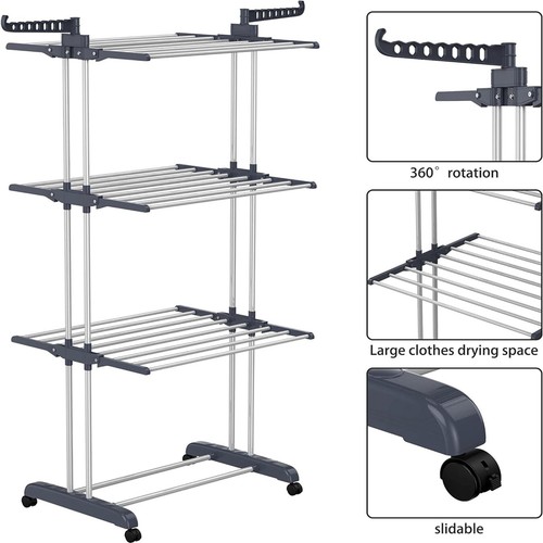 Large tower clothes airer - large, 3
