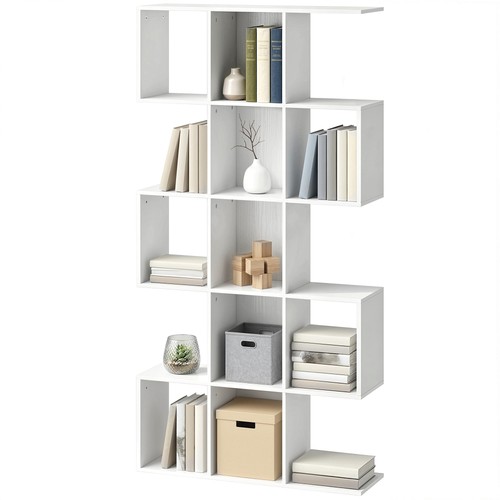 Homcom geometric bookshelf - homcom,