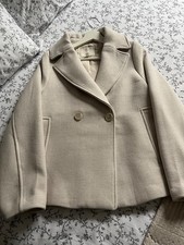 H&M Ladies Beige Coat - Size