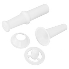 Food Pusher Sausage Filling Nozzle Kubbe Attachment For 7 Meat Grinder Universal