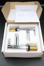 Pair of NEW Wasserrhythm DT28G Chrome Bathroom BASIN TAPS 28g NEW - G24