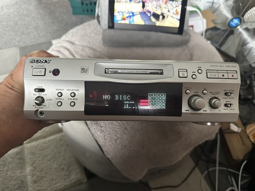 Sony mini disc deck model - disc,