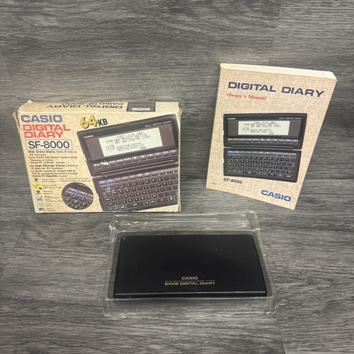 Vintage casio 8000 digital - casio, sf-8000