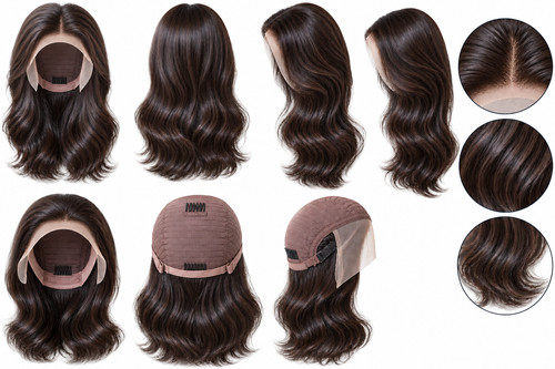 100 real human - wig, •