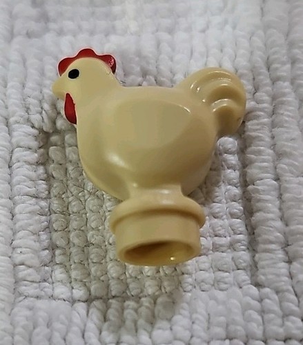 Lego chicken tan rooster - lego,