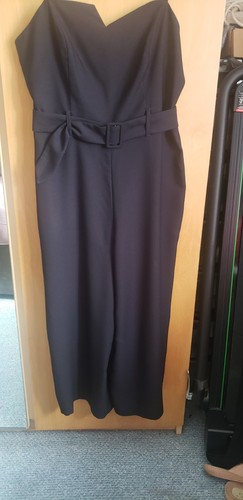 Women s black jumpsuit - f, women's