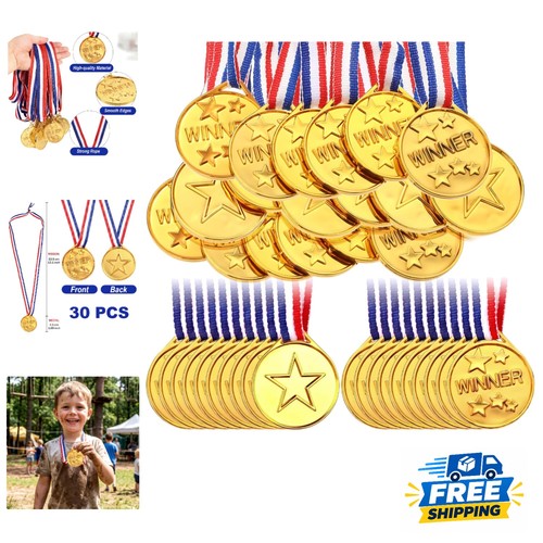 Gold plastic award - 30, medals