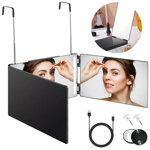 Led tri fold hair cutting - led,